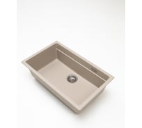 Кварцевая кухонная мойка Grandex AQUA COMFORT 73U BEIGE 500303
