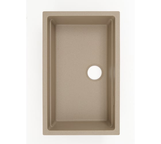 Кварцевая кухонная мойка Grandex AQUA COMFORT 73U BEIGE 500303