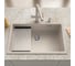 Кварцевая кухонная мойка Grandex AQUA COMFORT 73U BEIGE 500303 8