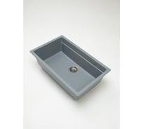 Кварцевая кухонная мойка Grandex AQUA COMFORT 73U CONCRETE 500302