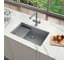 Кварцевая кухонная мойка Grandex AQUA COMFORT 73U CONCRETE 500302 8