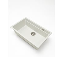 Кварцевая кухонная мойка Grandex AQUA COMFORT 73U ARCTIC 500301