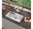 Кварцевая кухонная мойка Grandex AQUA COMFORT 73U ARCTIC 500301 8