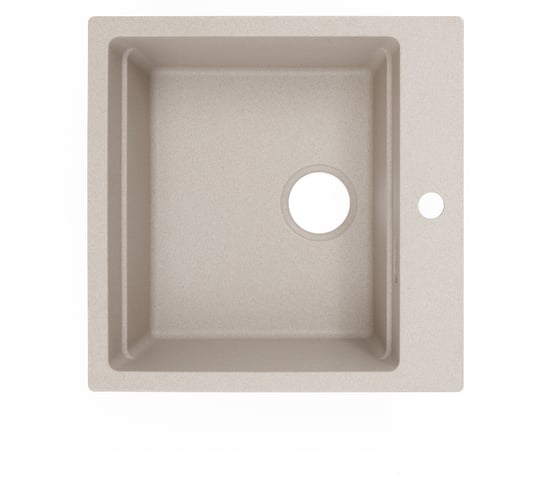 Кварцевая кухонная мойка Grandex AQUA COMFORT 51F BEIGE 500403