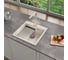 Кварцевая кухонная мойка Grandex AQUA COMFORT 51F BEIGE 500403 14