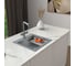 Кварцевая кухонная мойка Grandex AQUA COMFORT 51F CONCRETE 500402 11