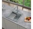 Кварцевая кухонная мойка Grandex AQUA COMFORT 51F CONCRETE 500402 13