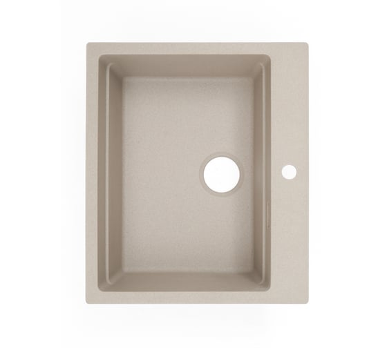Кварцевая кухонная мойка Grandex AQUA COMFORT 60F BEIGE 500503