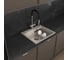 Кварцевая кухонная мойка Grandex AQUA COMFORT 60F BEIGE 500503 9