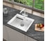 Кварцевая кухонная мойка Grandex AQUA COMFORT 60F ARCTIC 500501 11
