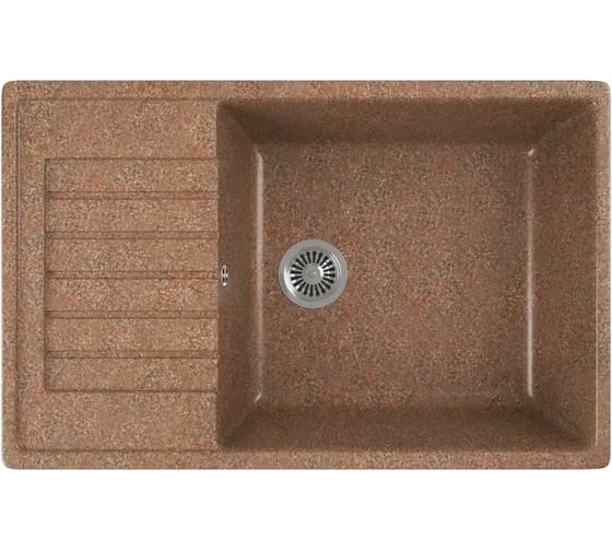 Кухонная мойка GreenStone GRS-78L цвет: терракотовый GRS-78L-307