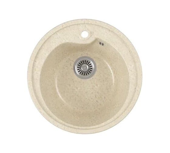 Кухонная мойка GreenStone GRS-45 цвет: бежевый GRS-45-328