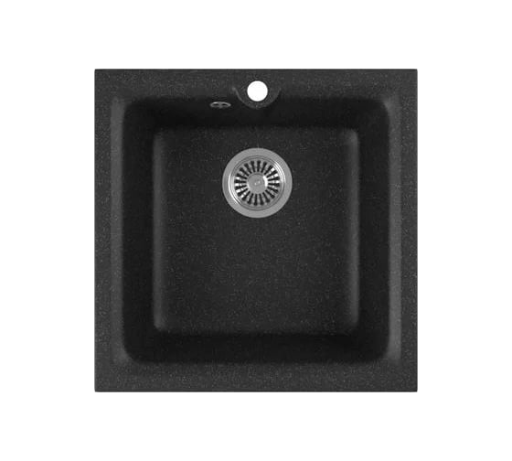 Кухонная мойка GreenStone GRS-42 цвет: черный GRS-42-308