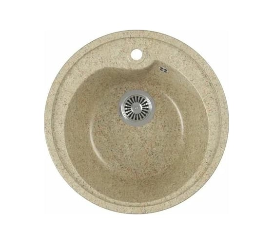 Кухонная мойка GreenStone GRS-45 цвет: песочный GRS-45-302