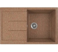 Кухонная мойка GreenStone GRS-25 цвет: терракотовый GRS-25-307