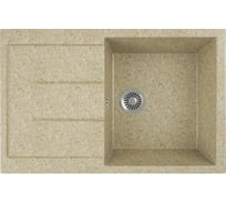 Кухонная мойка GreenStone GRS-25 цвет: песочный GRS-25-302