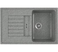 Кухонная мойка GreenStone GRS-24 цвет: темно-серый GRS-24-309