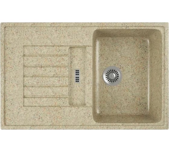 Кухонная мойка GreenStone GRS-24 цвет: песочный GRS-24-302 1