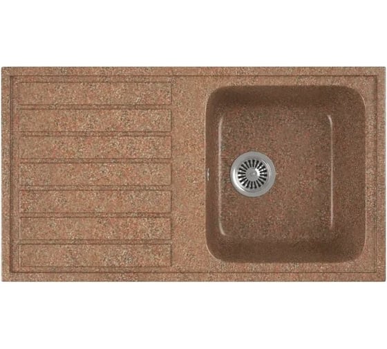 Кухонная мойка GreenStone GRS-20 цвет: терракотовый GRS-20-307 1