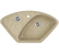 Кухонная мойка GreenStone GRS-10E цвет: песочный GRS-10E-302