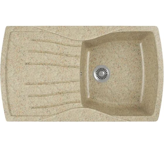 Кухонная мойка GreenStone GRS-22 цвет: песочный GRS-22-302