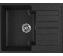 Кухонная мойка GreenStone GRS-13s цвет: черный GRS-13s-308