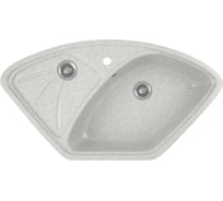 Кухонная мойка GreenStone GRS-10E цвет: серый GRS-10E-310