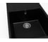 Кварцевая кухонная мойка Grandex AQUA TOPLINE 76F BLACK METALIC 600215 3