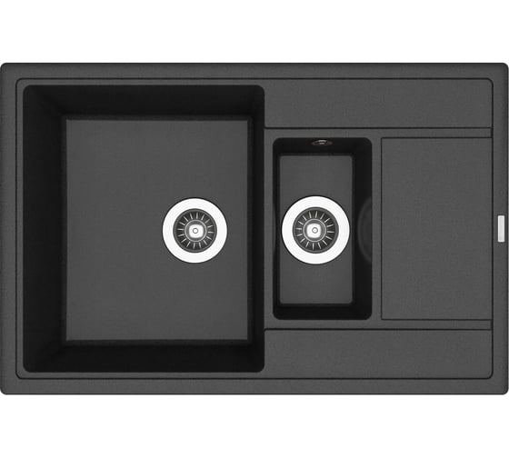 Мойка Florentina Липси 780 К антрацит FSm 20.250.D0780.302
