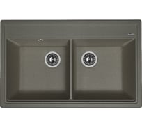 Мойка Florentina Липси 820 черный FG 20.370.E0820.102