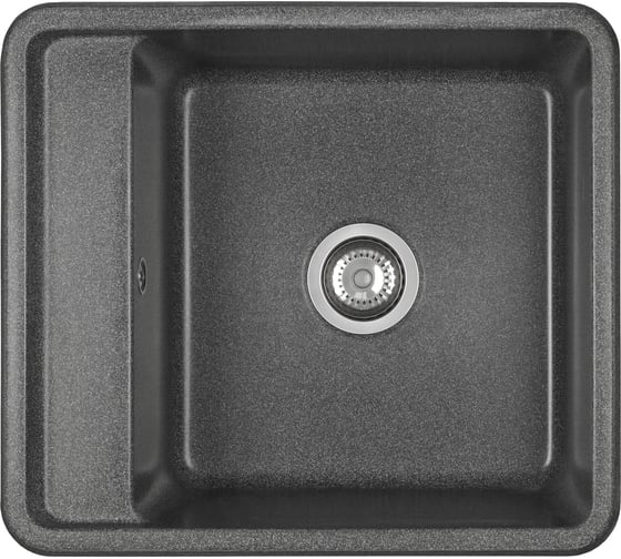 Мойка для кухни AQUATON Беллис 57 графит 1A724932BS210 1