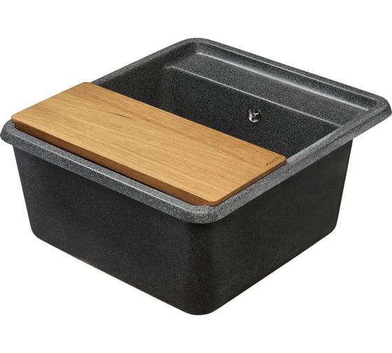 Мойка для кухни AQUATON Беллис 57 графит 1A724932BS210