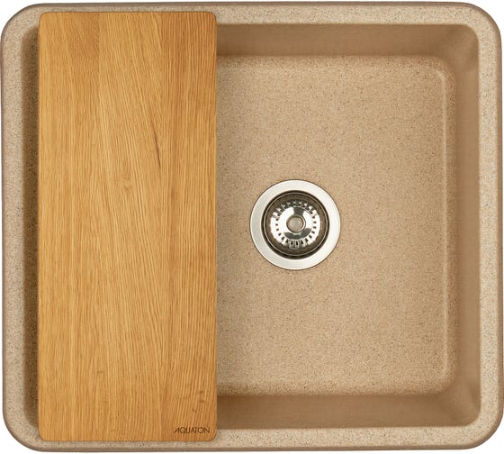Мойка для кухни AQUATON Беллис 57 песочный 1A724932BS220