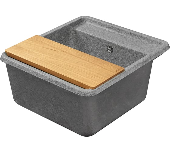 Мойка для кухни AQUATON Беллис 57 серый 1A724932BS230