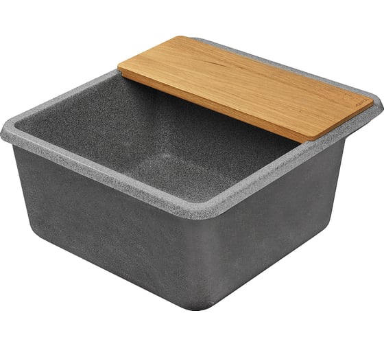 Мойка для кухни AQUATON Беллис 57 серый 1A724932BS230