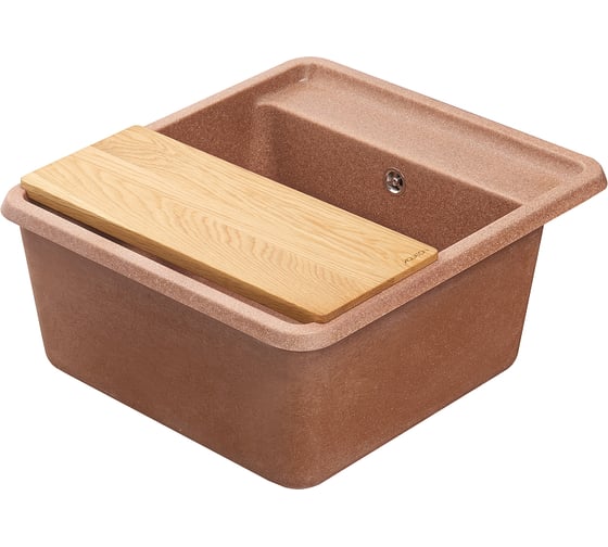 Мойка для кухни AQUATON Беллис 57 терракотовый 1A724932BS270