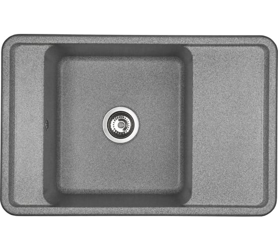 Мойка для кухни AQUATON Беллис 78 серый 1A725032BS230 1