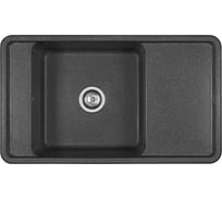 Мойка для кухни AQUATON Беллис 87 графит 1A724832BS210