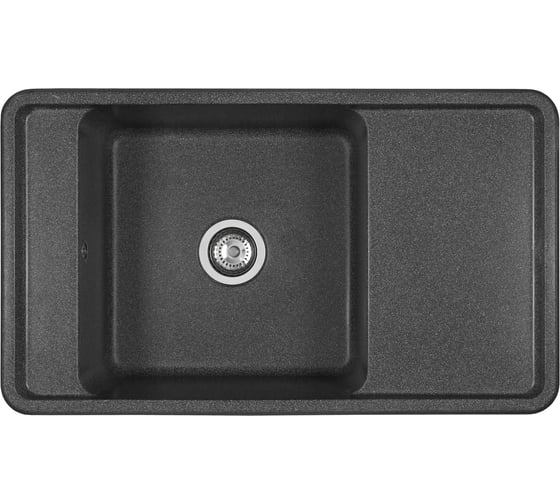 Мойка для кухни AQUATON Беллис 87 графит 1A724832BS210 1