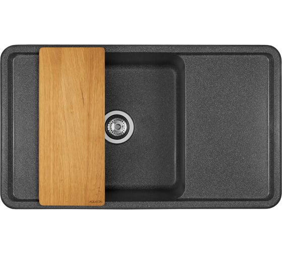 Мойка для кухни AQUATON Беллис 87 графит 1A724832BS210