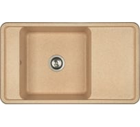 Мойка для кухни AQUATON Беллис 87 песочный 1A724832BS220