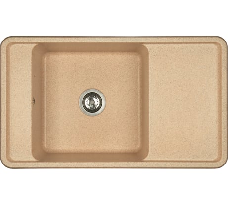 Мойка для кухни AQUATON Беллис 87 песочный 1A724832BS220