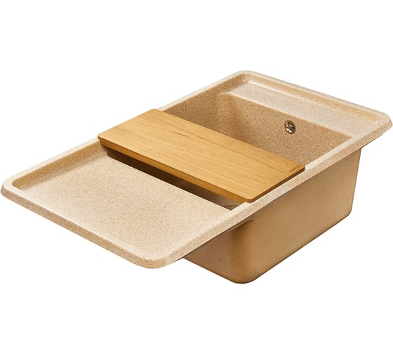 Мойка для кухни AQUATON Беллис 87 песочный 1A724832BS220