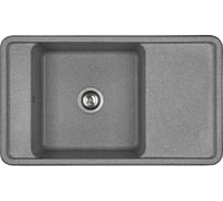 Мойка для кухни AQUATON Беллис 87 серый 1A724832BS230