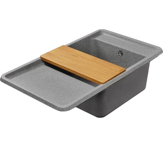Мойка для кухни AQUATON Беллис 87 серый 1A724832BS230