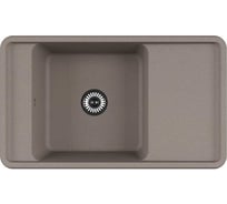 Мойка для кухни AQUATON Беллис 87 серый шёлк 1A724832BS250