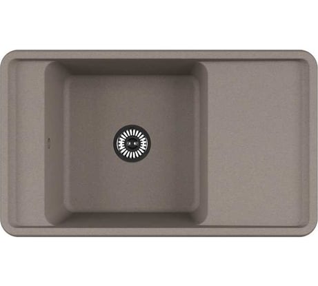 Мойка для кухни AQUATON Беллис 87 серый шёлк 1A724832BS250