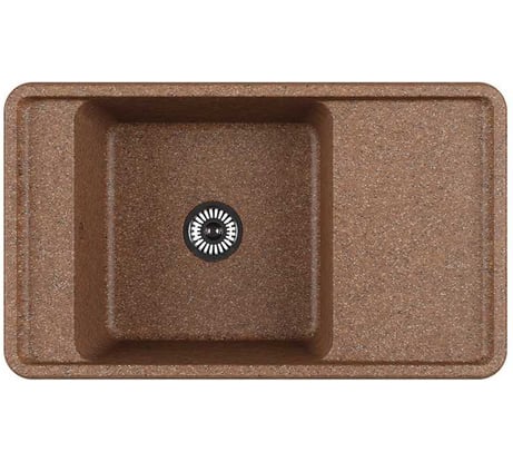 Мойка для кухни AQUATON Беллис 87 терракотовый 1A724832BS270