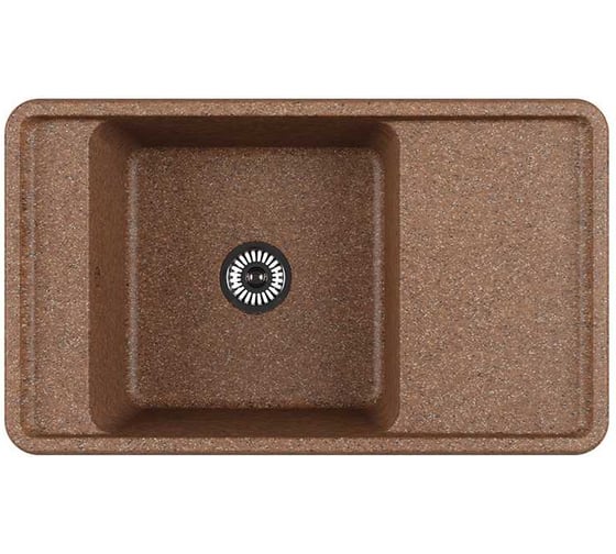 Мойка для кухни AQUATON Беллис 87 терракотовый 1A724832BS270 1