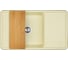 Мойка для кухни AQUATON Беллис 87 шампань 1A724832BS290 2